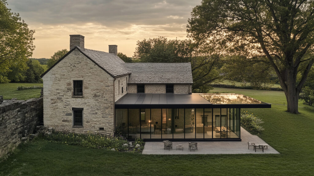 historic home restoration addition
